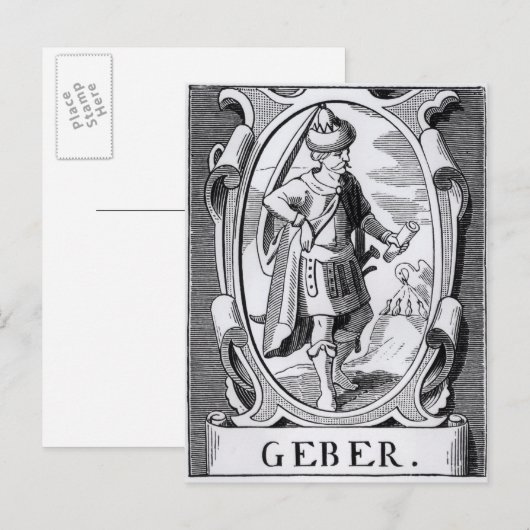 Der Alchemist Geber Postkarte (Vorne/Hinten)