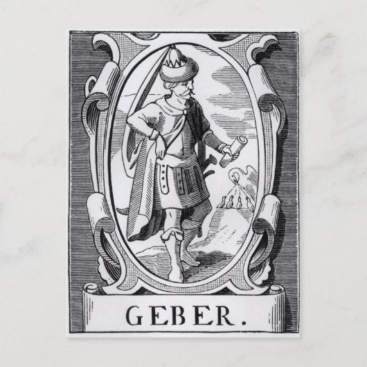 Der Alchemist Geber Postkarte (Vorderseite)