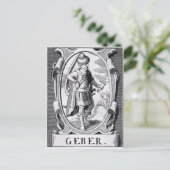 Der Alchemist Geber Postkarte (Stehend Vorderseite)