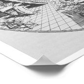 Der Alchemist in seinem Labor, aus "Amphitheater Poster (Ecke)