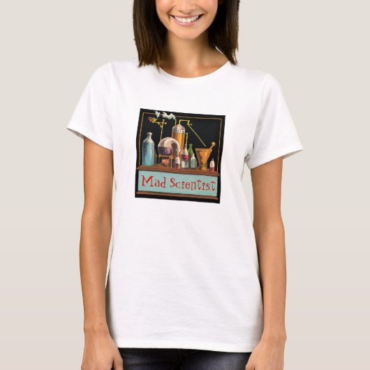 Der Alchemist Mad Scientist T - Shirt (Vorderseite)