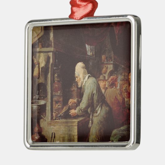 Der Alchemist Ornament Aus Metall (Links)