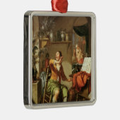 Der Alchemist Silbernes Ornament (Rechts)