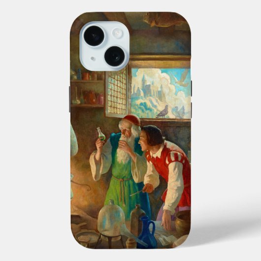 Der Alchemist von Newell Convers Wyeth Case-Mate iPhone Hülle (Rückseite)