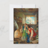 Der Alchemist von Newell Convers Wyeth Dankeskarte (Vorderseite)