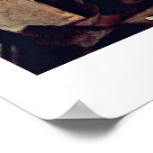 Der Alchemist von Pietro Longhi Poster (Ecke)