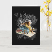 Der Alchemist | Wissenschaft und Magie Karte (Gelbe Blume)