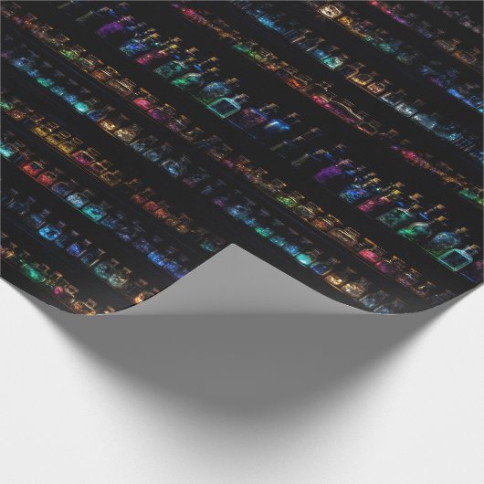 Der Alchemy Labrador - Tränenflaschen Packpapier (Ecke)