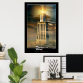 Der Alexandry Leuchtturm Poster (Heimbüro)
