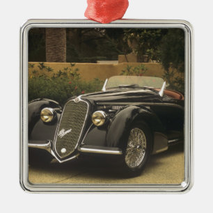 Der Alfa Romeo 8C 2900B ist sehr selten und sehr Silbernes Ornament