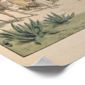 Der algerische Pavillon auf der Universellen Ausst Poster (Ecke)