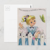 Der allerliebsten Mutter Postkarte (Vorne/Hinten)