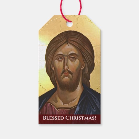 Der allherrschende Christus - Oströmisch-orthodoxe Geschenkanhänger (Vorderseite)