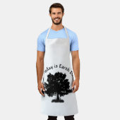 Der Alltag ist das Design des Earth Day Schürze (Getragen)