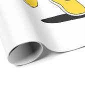 Der Alltag ist der Frittestag. Geschenkpapier (Rolleneckpunkt)