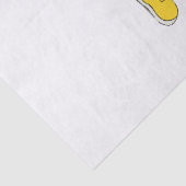 Der Alltag ist der Frittestag. Seidenpapier (Detail)