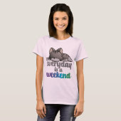 Der Alltag ist ein Weekend-T - Shirt (Vorne ganz)