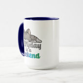 Der Alltag ist eine Tasse am Wochenende (Vorderseite Links)