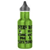 Der Alltag ist gut für Rasenschüsseln, Wasserflasc Edelstahlflasche (Links)