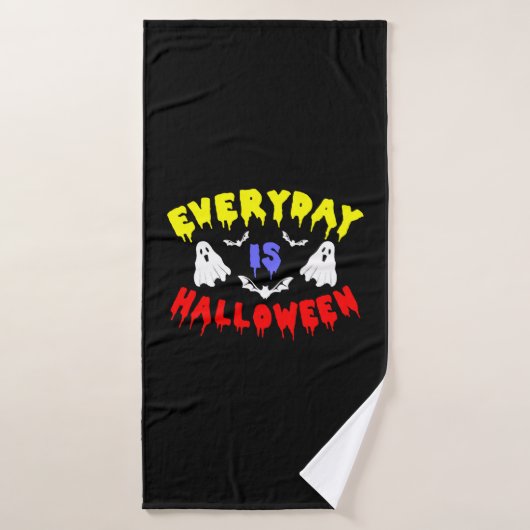 Der Alltag ist Halloween Badehandtuch (Badehandtuch)