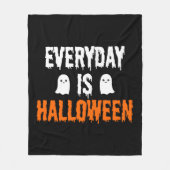 Der Alltag ist Halloween Fleecedecke (Vorderseite)