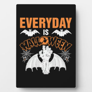 Der Alltag ist Halloween Fotoplatte