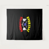 Der Alltag ist Halloween Wandteppich (Vorderseite (Horizontal))