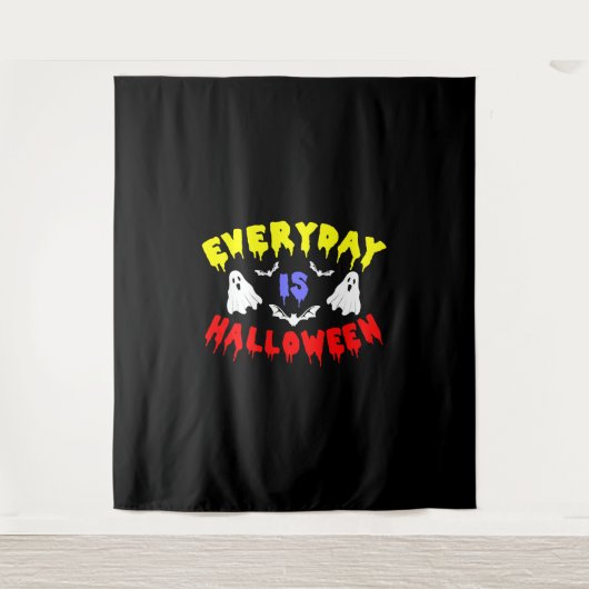 Der Alltag ist Halloween Wandteppich (Vorderseite)