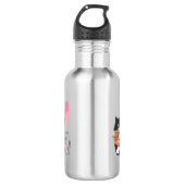 Der Alltag ist Meowmy's Day Edelstahlflasche (Vorderseite)