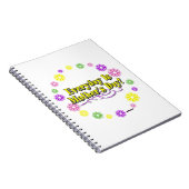 Der Alltag ist Muttertag! Blume Notizblock (Rechte Seite)