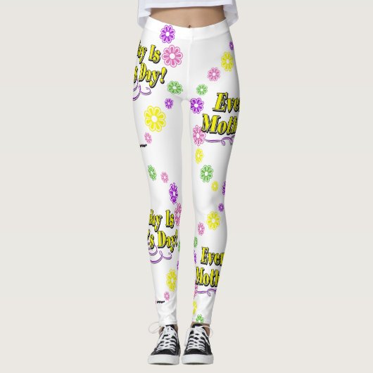 Der Alltag ist Muttertag Leggings (Vorderseite)