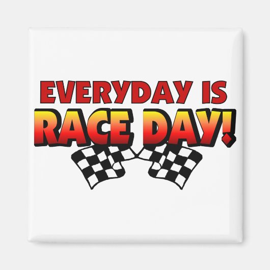 Der Alltag ist Rassentag Magnet (Vorne)