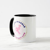 Der Alltag spart Tasse (Vorderseite Links)