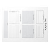 Der alltägliche Kommentar Notizblock (Vorderseite)