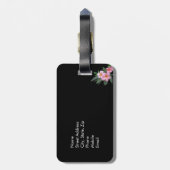 Der Aloha-Geist ruft mich zurück nach Maui Gepäckanhänger (Rückseite vertikal)