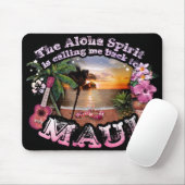 Der Aloha-Geist ruft mich zurück nach Maui Mousepad (Mit Mouse)