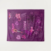 Der Aloha-Geist ruft mich zurück nach Maui Wandteppich (Vorderseite (Horizontal))