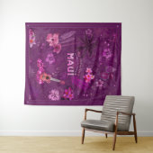 Der Aloha-Geist ruft mich zurück nach Maui Wandteppich (Beispiel (Horizontal))