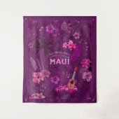 Der Aloha-Geist ruft mich zurück nach Maui Wandteppich (Vorderseite)