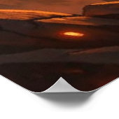 Der Altar der Sonnenmajestät Poster (Ecke)