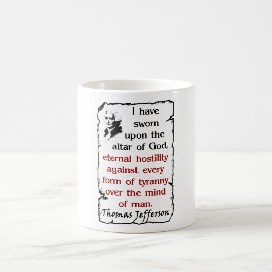 Der Altar des Gottes Kaffeetasse (Mittel)