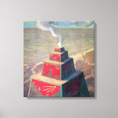 Der Altar | Mikalojus Ciurlionis | Leinwanddruck (Vorderseite)