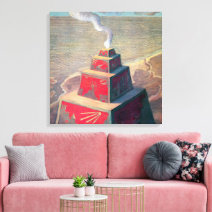Der Altar Mikalojus Ciurlionis Leinwanddruck