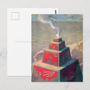Der Altar Mikalojus Ciurlionis Postkarte