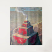 Der Altar | Mikalojus Ciurlionis | Wandteppich (Vorderseite)