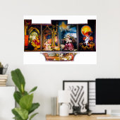 Der Altar von Mathis Gothart Grünewald Poster (Heimbüro)