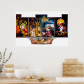 Der Altar von Mathis Gothart Grünewald Poster (Küche)