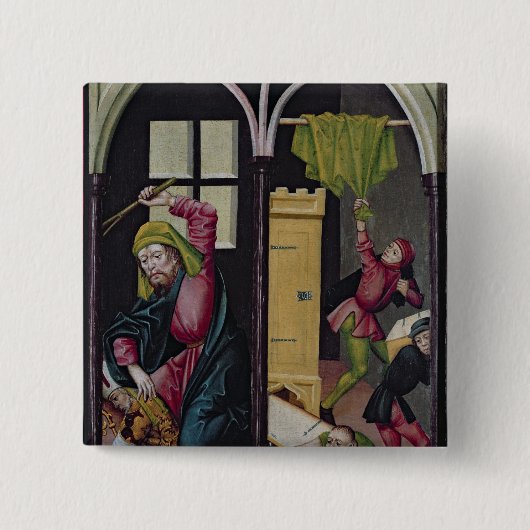 Der Altarpiece von Sankt Nikolaus Button (Vorderseite)