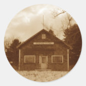 Der alte allgemeine Aufkleber (Vorderseite)