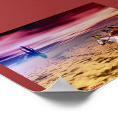 Der alte amerikanische Westen Poster (Ecke)